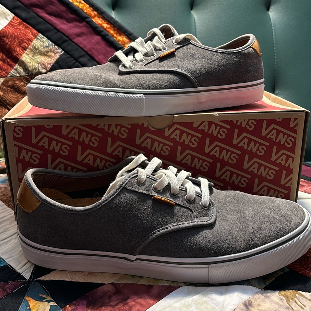 Vans Chima Ferguson Pro - Sz. 11 [Burnished Leather] Dark Grey